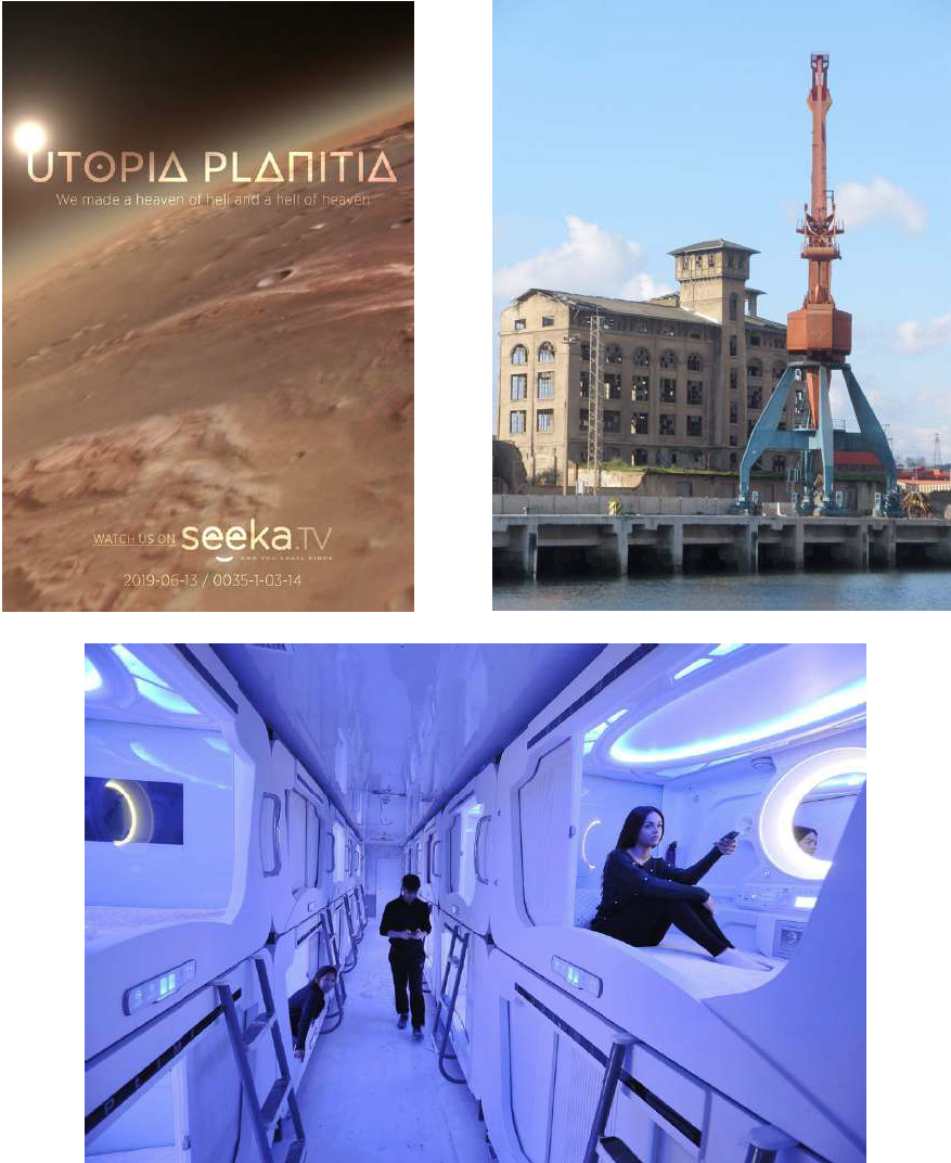 Rodaje "Utopia Planitia" en Bilbao
