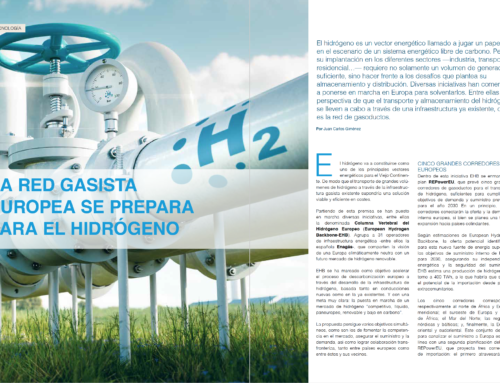 La red gasista europea se prepara para el hidrógeno