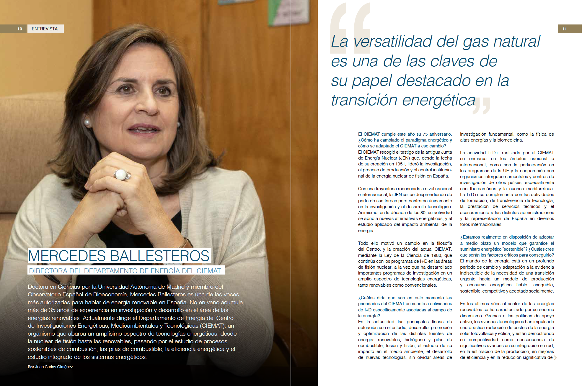 Entrevista Mercedes Ballesteros CIEMAT